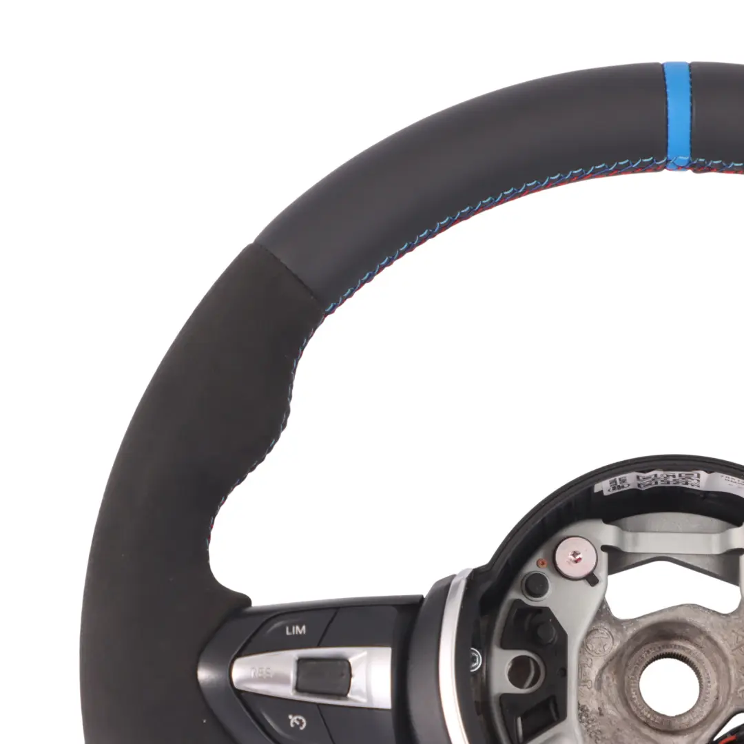 Leather M Sport Steering Wheel BMW F06 F07 F10 F11 LCI F12 F13 NEW Black - SKU 7851234-2 - Part number 7851234