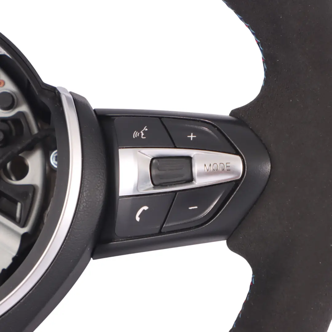 NUEVO Cuero / Alcantara M Sport Volante Paddle Shift para BMW F06 F07 F10 F11 LCI F12 con número de pieza 7851234 BMW F06 F07 F10 F11 LCI F12 NUEVO Cuero / Alcantara M Sport Volante Paddle Shift - SKU 7851234-2 - Número de pieza 7851234