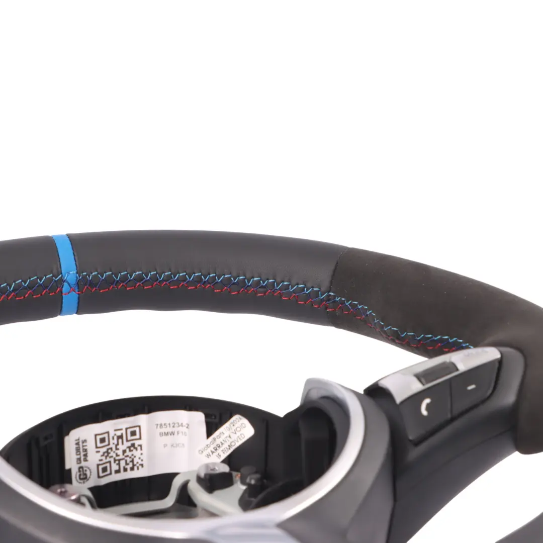 Nuovo Volante In Pelle Nera Paddle Shift per BMW F06 F07 F10 F11 LCI F12 F13 M Sport con numero di parte 7851234 BMW F06 F07 F10 F11 LCI F12 F13 M Sport Nuovo Volante In Pelle Nera Paddle Shift - SKU 7851234-2 - Numero di parte 7851234