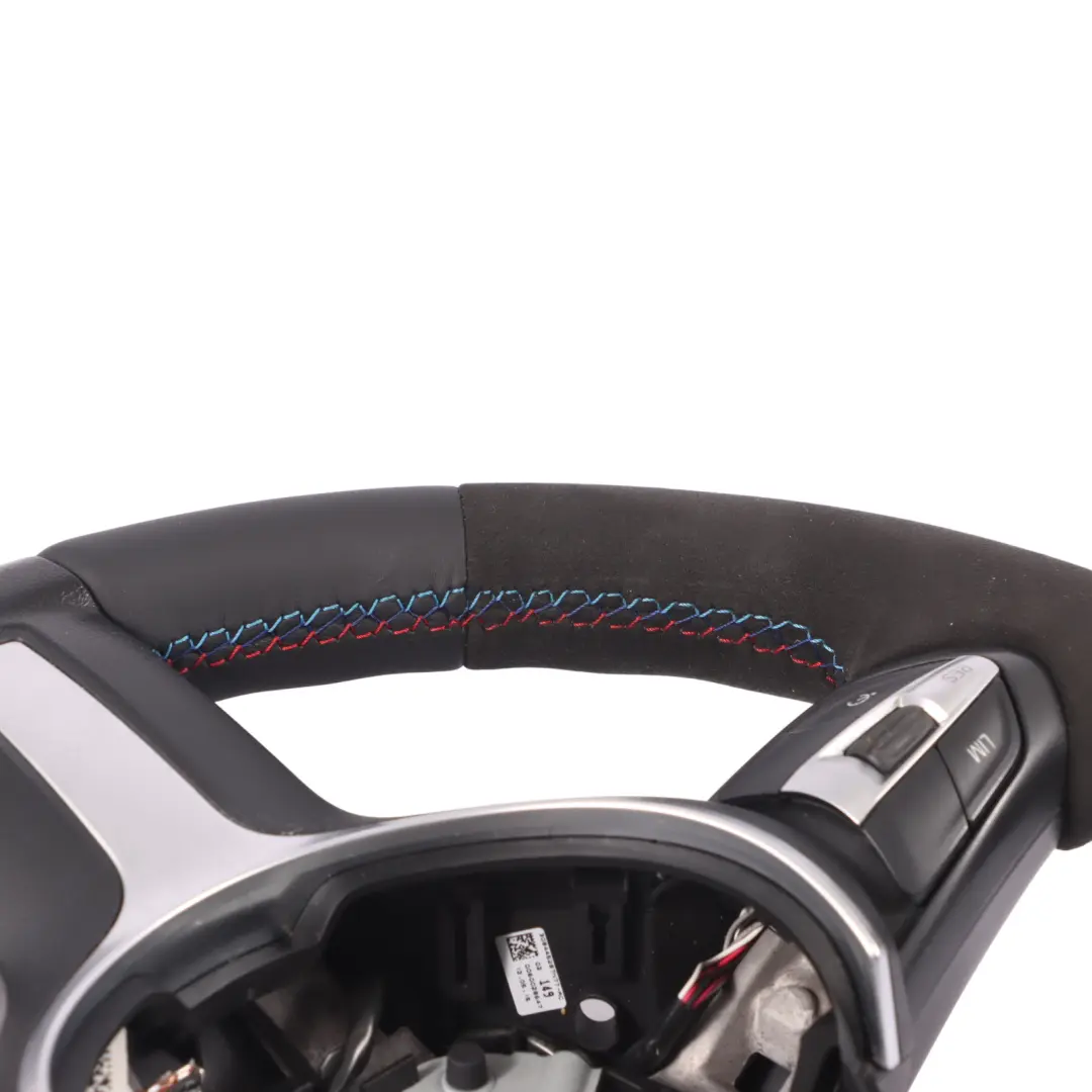 Leather M Sport Steering Wheel BMW F06 F07 F10 F11 LCI F12 F13 NEW Black - SKU 7851234-2 - Part number 7851234