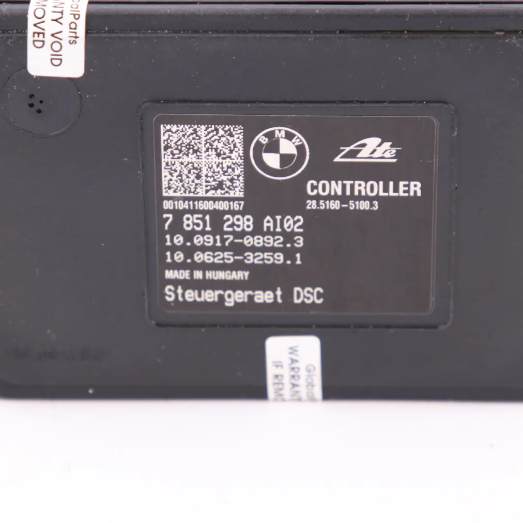 N55 DSC Hydro Braking Unit Pump 8043645 to BMW F87 M2 with Part number 7851298 BMW F87 M2 N55 DSC Hydro Braking Unit Pump 8043645 - SKU 7851298-2 - Part number 7851298
