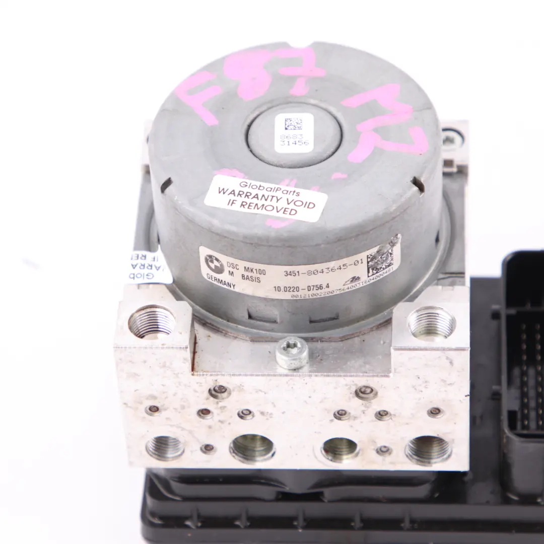 BMW F87 M2 N55 DSC Hydro Braking Unit Pump 8043645 - SKU 7851298-2 - Part number 7851298