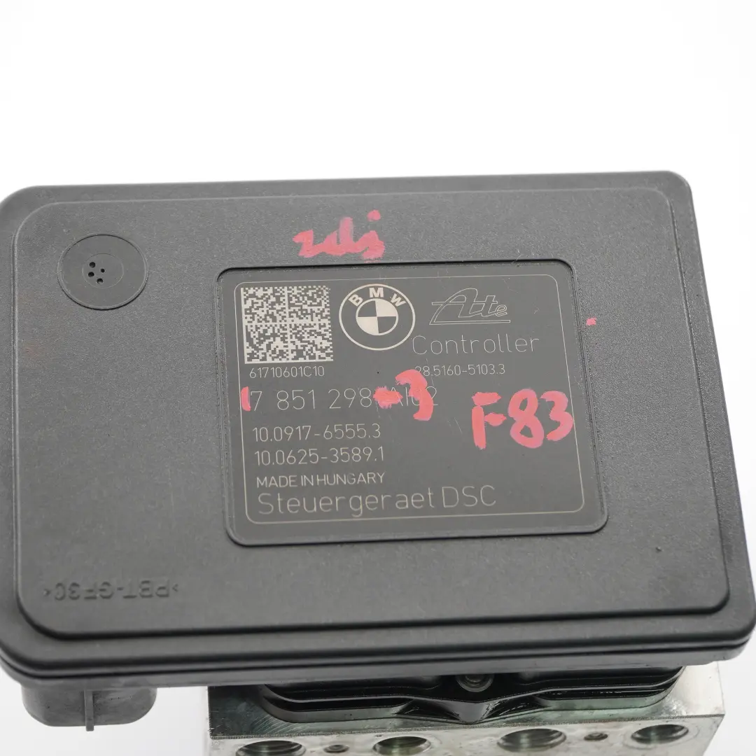 BMW F87 M2 F80 M3 F82 M4 S55 N55 DSC Hydro-Bremsanlage Pumpe 8043645 - SKU 7851298-3 - Teilenummer 7851298