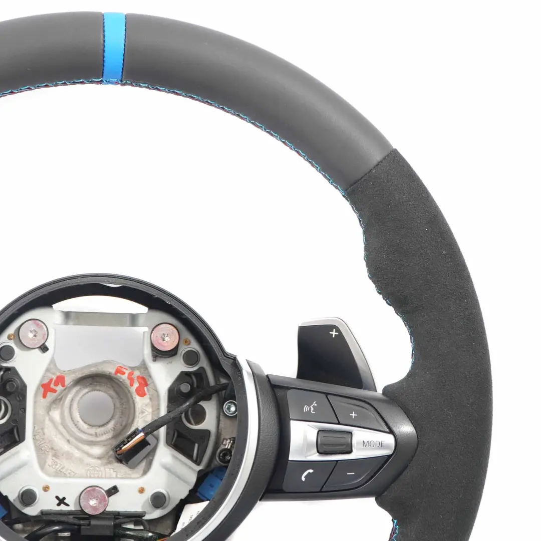 BMW X1 F48 X2 F39 F45 F46 Nuova Pelle / Alkantara Sport Volante Leve del Cambio - SKU 7851517-2 - Numero di parte 7851517