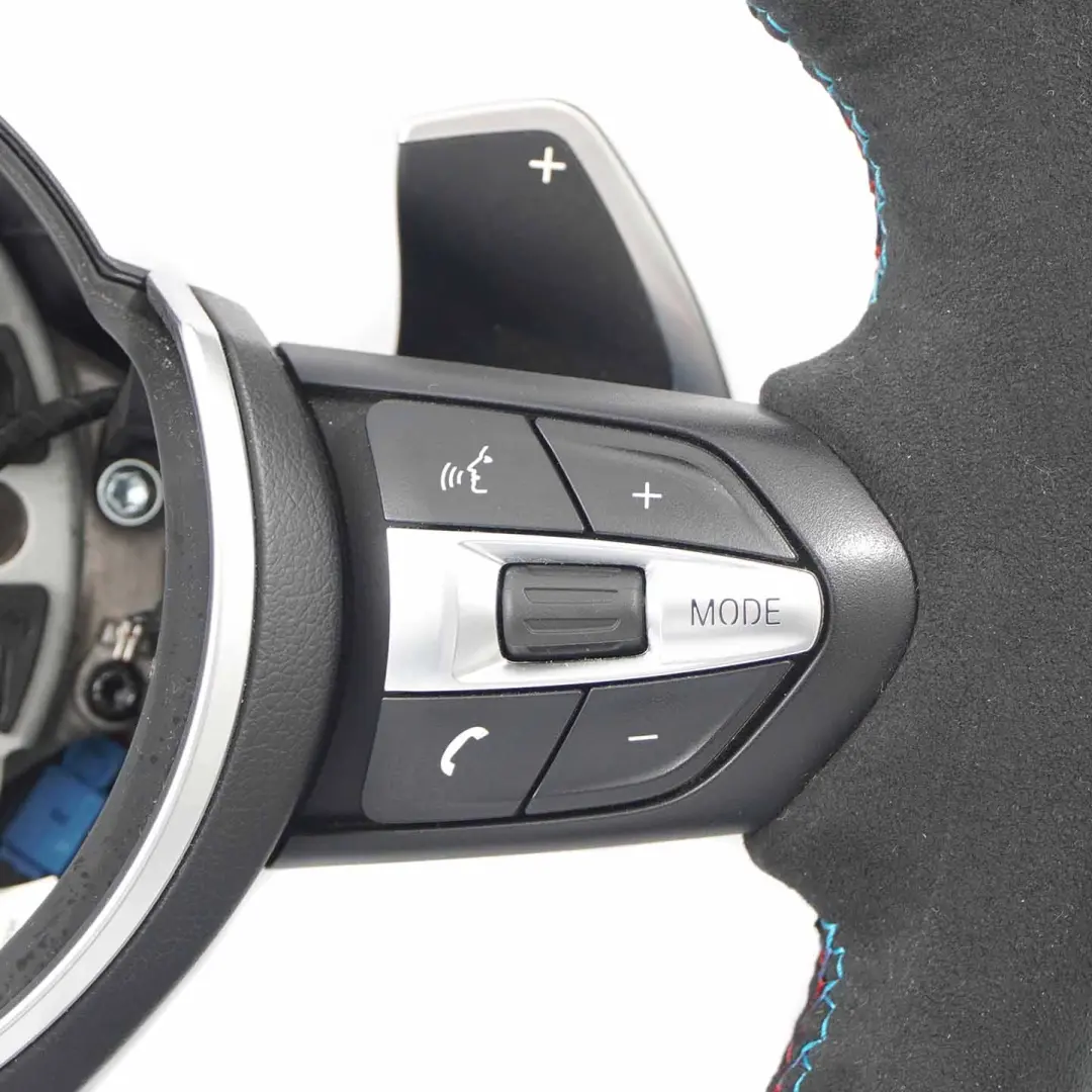 NEU Schwarz Leder / Alkantara Sport Lenkrad Paddelschieber für BMW X1 F48 X2 F39 F45 mit Teilenummer 7851517 BMW X1 F48 X2 F39 F45 NEU Schwarz Leder / Alkantara Sport Lenkrad Paddelschieber - SKU 7851517-2 - Teilenummer 7851517