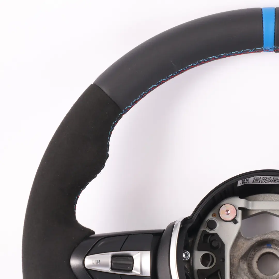 Steering Wheel BMW F45 F46 M Sport NEW Black Leather Alcantara to with Part number 7851521 Steering Wheel BMW F45 F46 M Sport NEW Black Leather Alcantara - SKU 7851521-1 - Part number 7851521