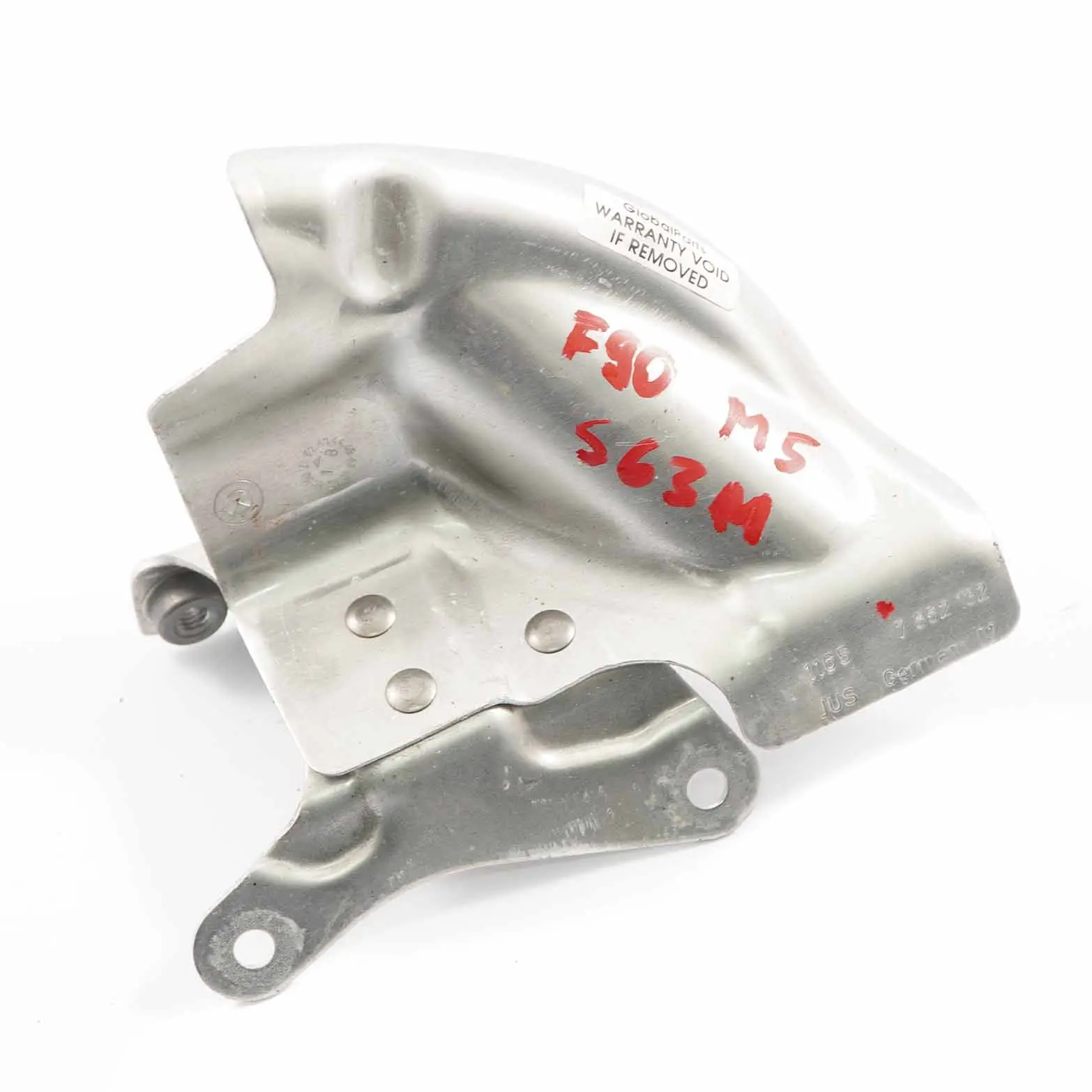 Scudo termico BMW F90 M5 Turbo Charger Supporto protezione 1-4 Cyl 7852132