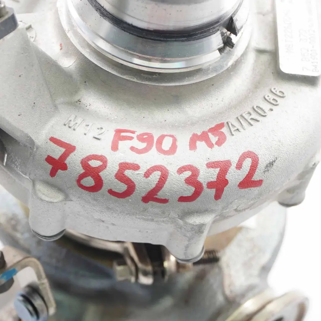  Turbocompresseur BMW F90 M5 F91 M8 S63M 1-4 Cyl Bi-Turbo Honeywell - SKU 7852372 - Numéro de pièce 7852372