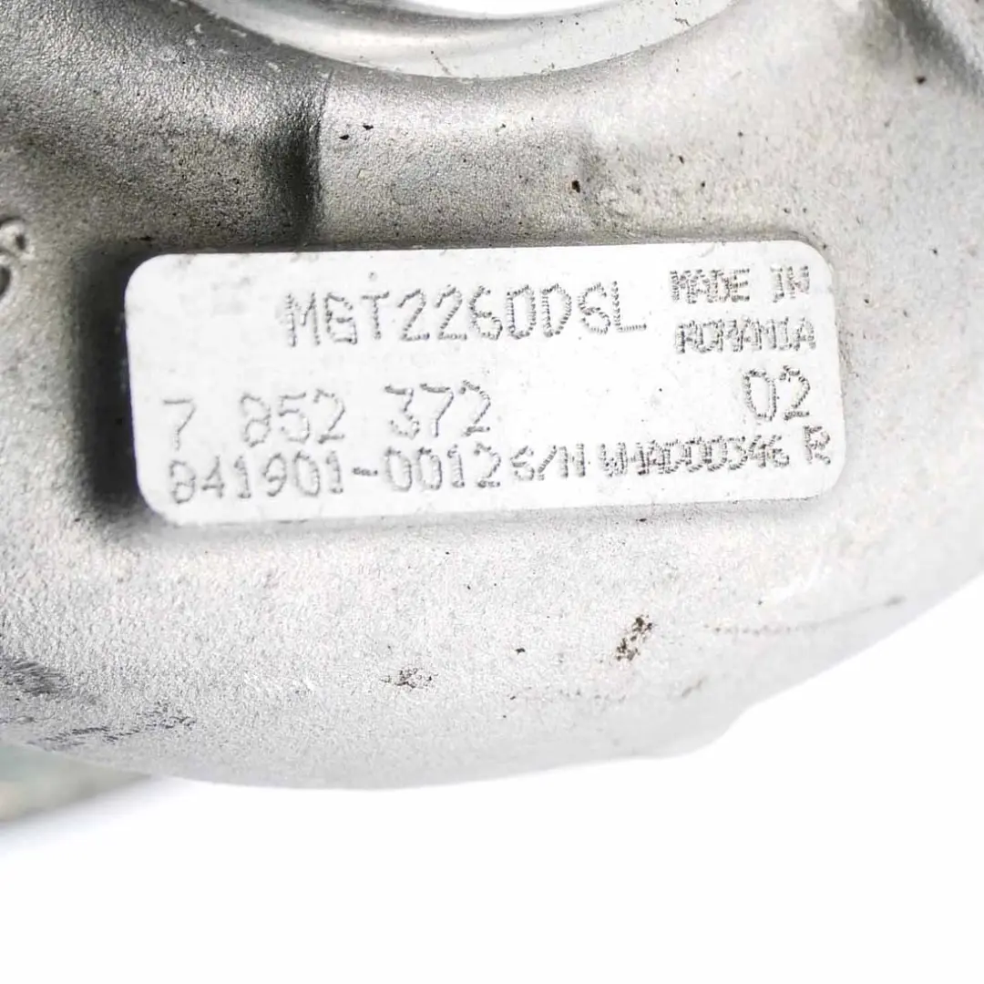  Turbocompresseur BMW F90 M5 F91 M8 S63M 1-4 Cyl Bi-Turbo Honeywell - SKU 7852372 - Numéro de pièce 7852372