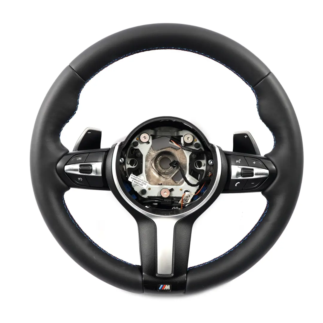 BMW F32 F34 F36 LCI F33 M Sport NUOVO volante in pelle nera Cambio al volante - SKU 7852456-1 - Numero di parte 7852456