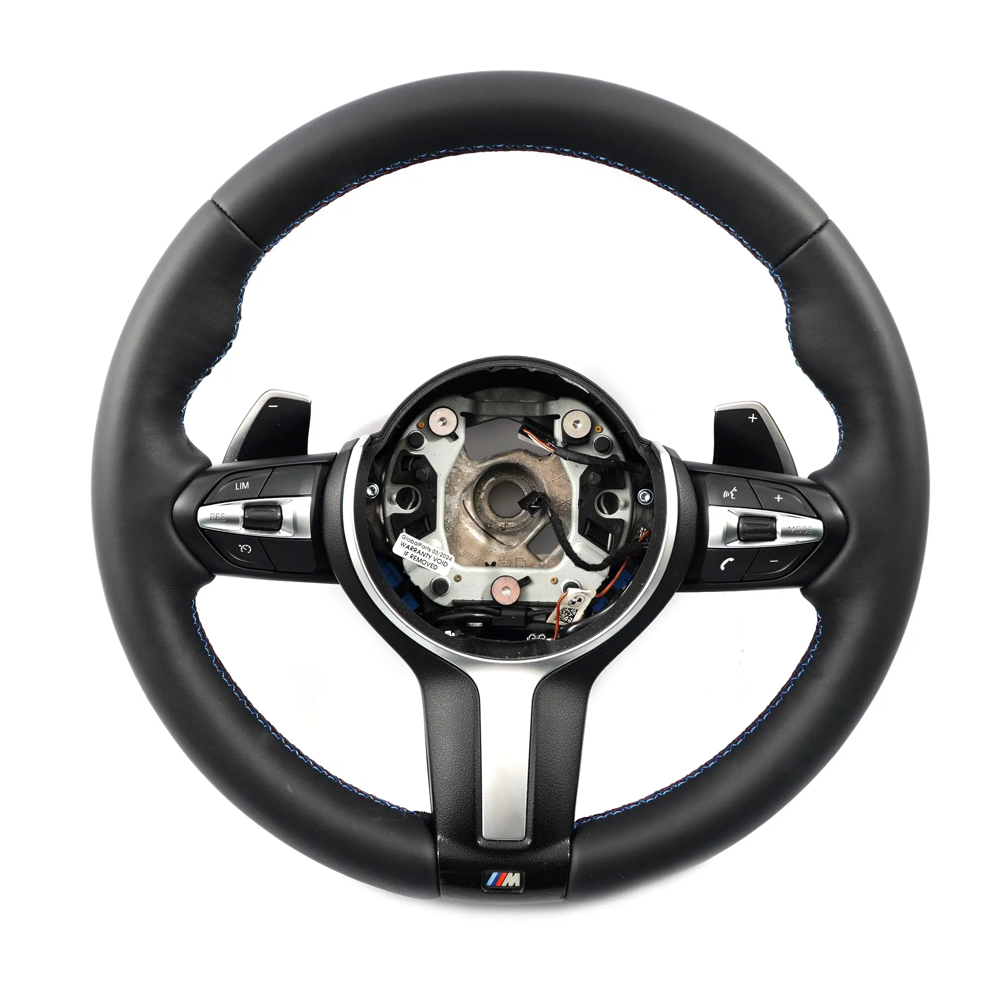 BMW F32 F34 F36 LCI F33 M Sport NUOVO volante in pelle nera Cambio al volante