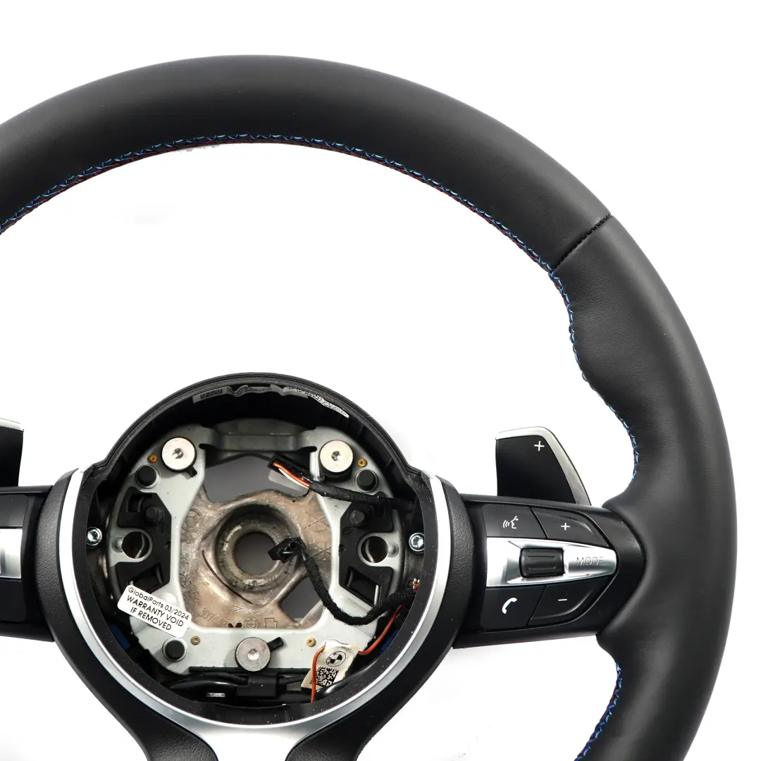 BMW F32 F34 F36 LCI F33 M Sport NUOVO volante in pelle nera Cambio al volante - SKU 7852456-1 - Numero di parte 7852456