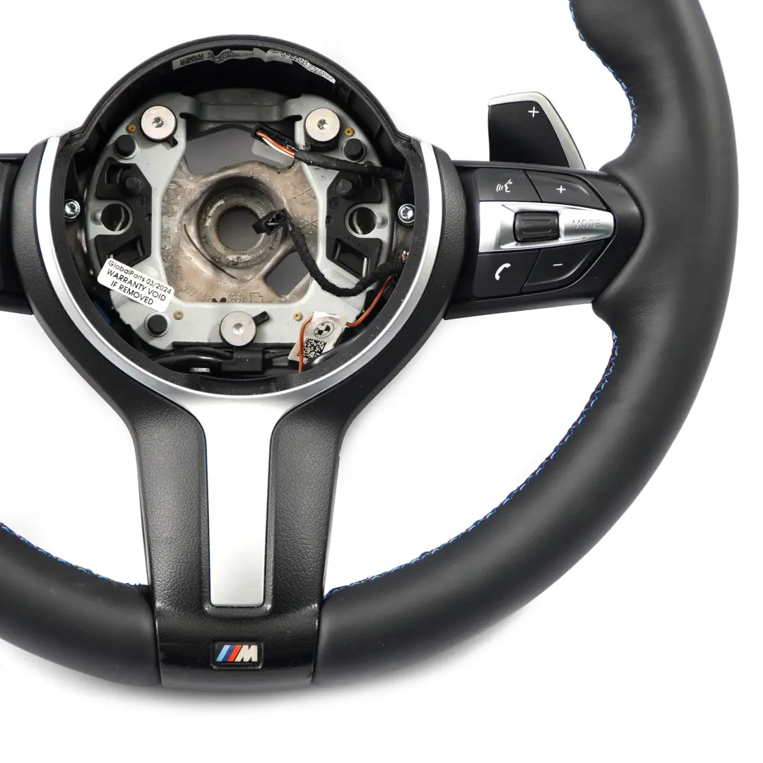 BMW F32 F34 F36 LCI F33 M Sport NUOVO volante in pelle nera Cambio al volante - SKU 7852456-1 - Numero di parte 7852456