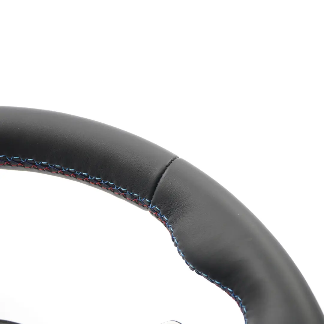 NUEVO Volante de cuero negro Palanca cambio para BMW F32 F34 F36 LCI F33 M Sport con número de pieza 7852456 BMW F32 F34 F36 LCI F33 M Sport NUEVO Volante de cuero negro Palanca cambio - SKU 7852456-1 - Número de pieza 7852456