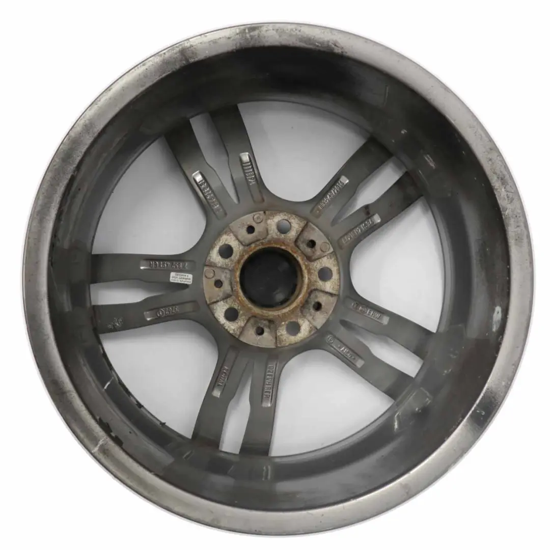 Ferric Grey Light Alloy Wheel Rim 18" M Double Spoke 441 8J ET:34 to BMW F30 F32 with Part number 7852491 BMW F30 F32 Ferric Grey Light Alloy Wheel Rim 18" M Double Spoke 441 8J ET:34 - SKU 7852491-2 - Part number 7852491