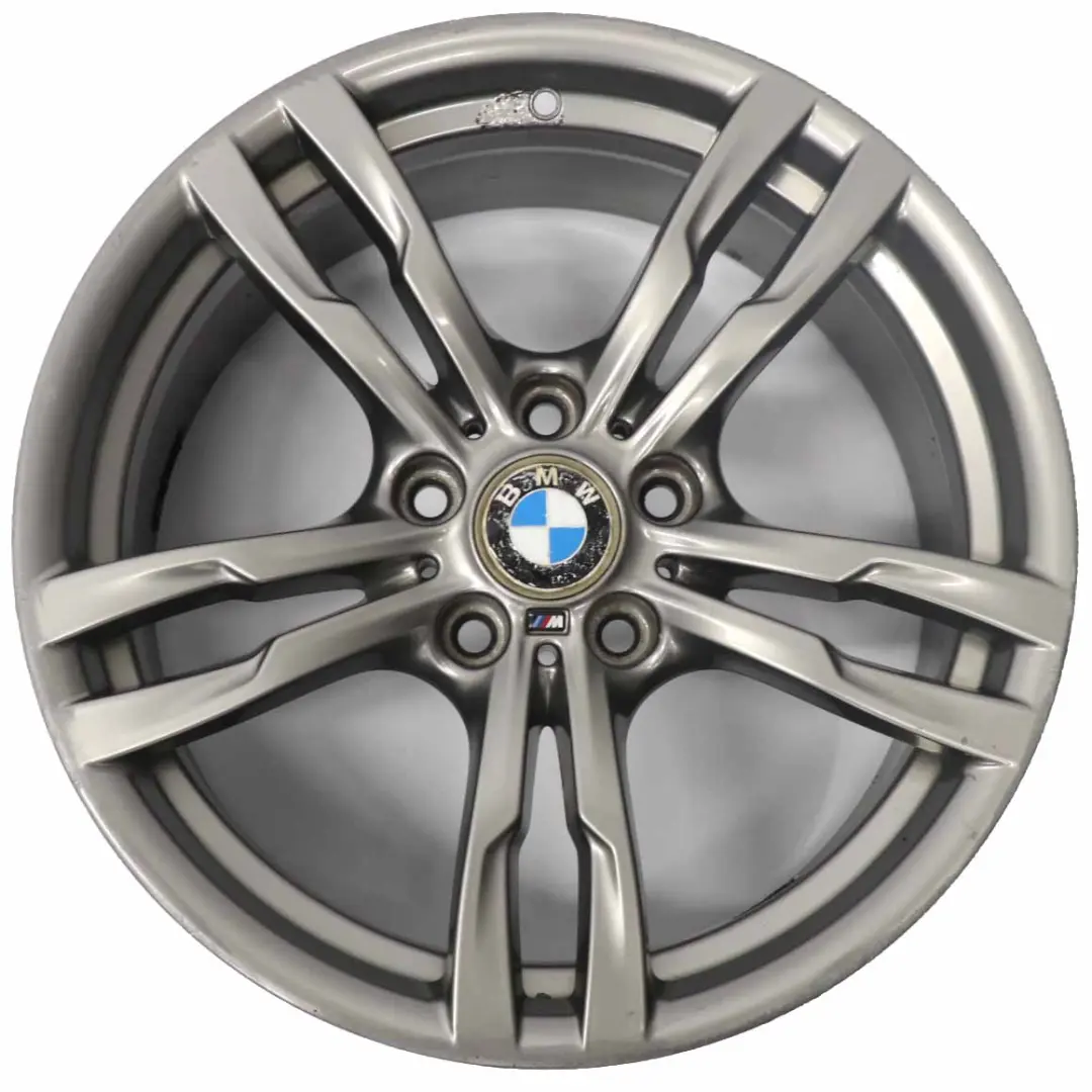 Cerchio leggera grigio ferrico 18" M doppie razze 441 8,5J ET:47 per BMW F30 F32 con numero di parte 7852492 BMW F30 F32 Cerchio leggera grigio ferrico 18" M doppie razze 441 8,5J ET:47 - SKU 7852492-1 - Numero di parte 7852492