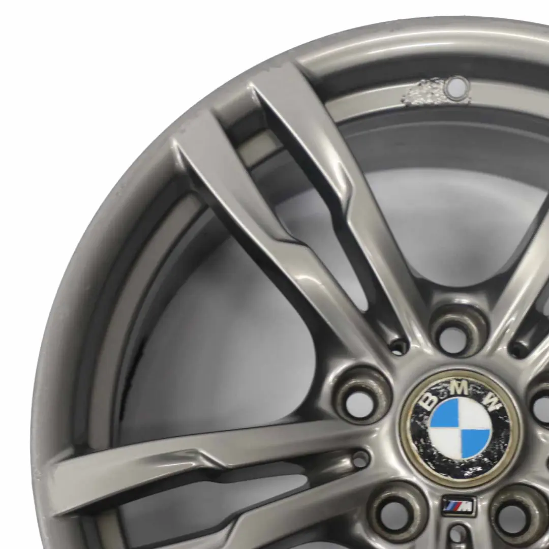 Alu Felge Alufelge 18" M Doppelspeiche 441 8,5J ET:47 für BMW F30 F31 F32 mit Teilenummer 7852492 BMW F30 F31 F32 Alu Felge Alufelge 18" M Doppelspeiche 441 8,5J ET:47 - SKU 7852492-1 - Teilenummer 7852492