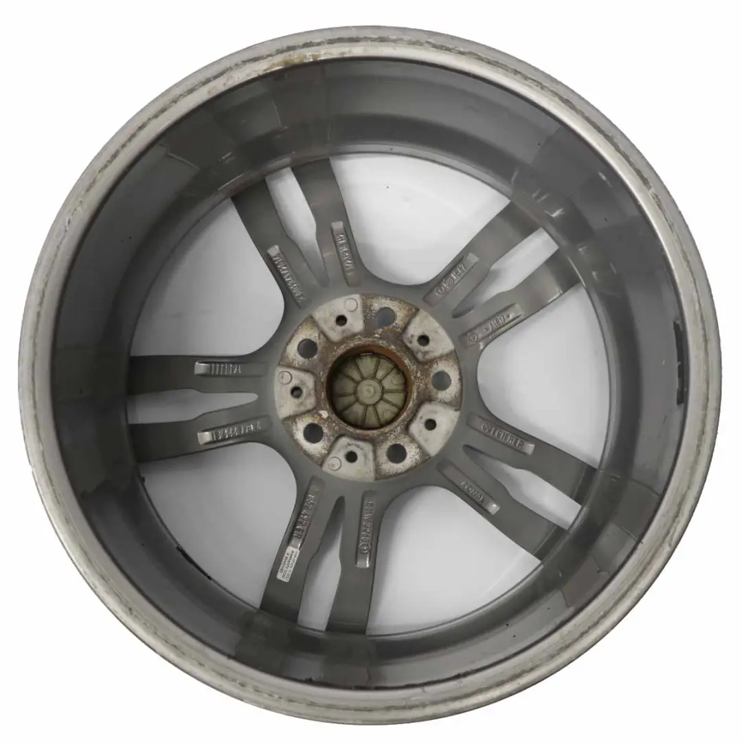 Ferric Grey Light Alloy Wheel Rim 18" M Double Spoke 441 8,5J ET:47 to BMW F30 F32 with Part number 7852492 BMW F30 F32 Ferric Grey Light Alloy Wheel Rim 18" M Double Spoke 441 8,5J ET:47 - SKU 7852492-1 - Part number 7852492