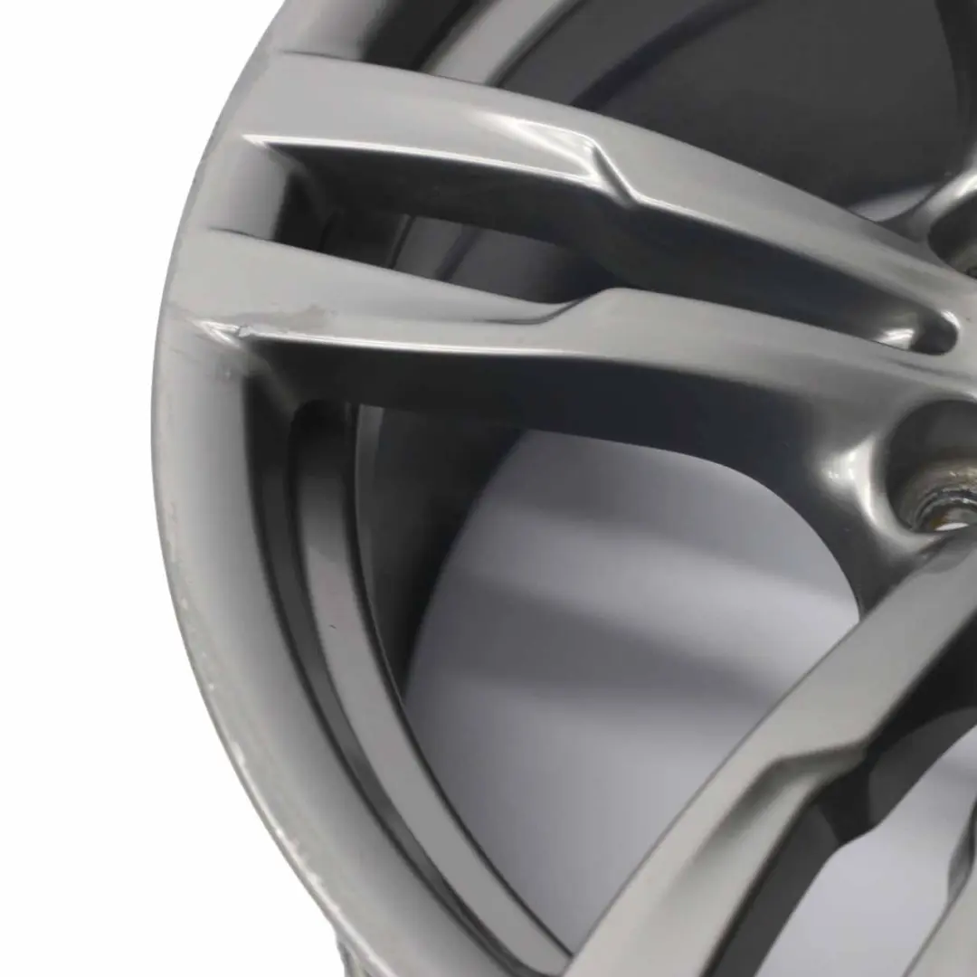 BMW F30 F32 Cerchio leggera grigio ferrico 18" M doppie razze 441 8,5J ET:47 - SKU 7852492-2 - Numero di parte 7852492