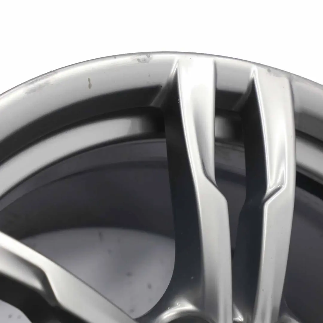 Ferric Grey Light Alloy Wheel Rim 18" M Double Spoke 441 8,5J ET:47 to BMW F30 F32 with Part number 7852492 BMW F30 F32 Ferric Grey Light Alloy Wheel Rim 18" M Double Spoke 441 8,5J ET:47 - SKU 7852492-2 - Part number 7852492