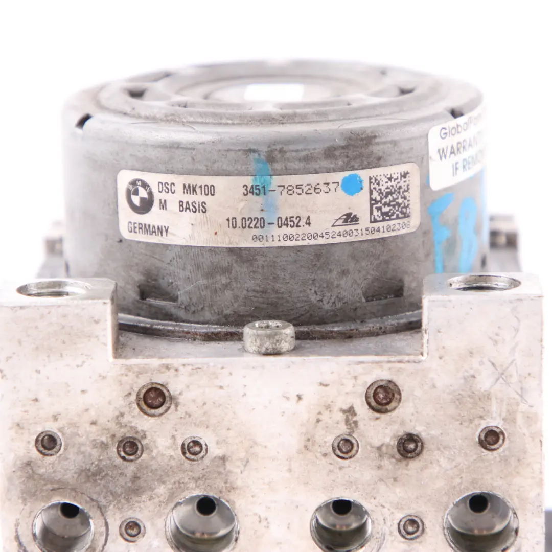  Brake Pump BMW F82 M4 F83 M4 ABS Hydro Braking Unit DSC Module - SKU 7852637 - Part number 7852637