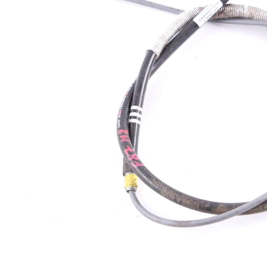Bowden Cable freno estacionamiento emergencia alambre para BMW F87 M2 con número de pieza 7853300 BMW F87 M2 Bowden Cable freno estacionamiento emergencia alambre - SKU 7853300 - Número de pieza 7853300