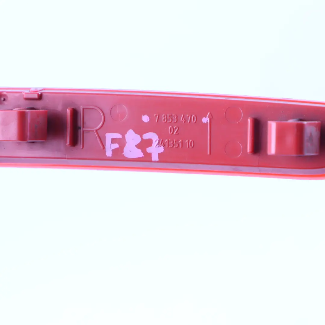 Bumper Reflector Rear Right to BMW Series M2 F87 with Part number 7853470 BMW Series M2 F87 Bumper Reflector Rear Right - SKU 7853470 - Part number 7853470