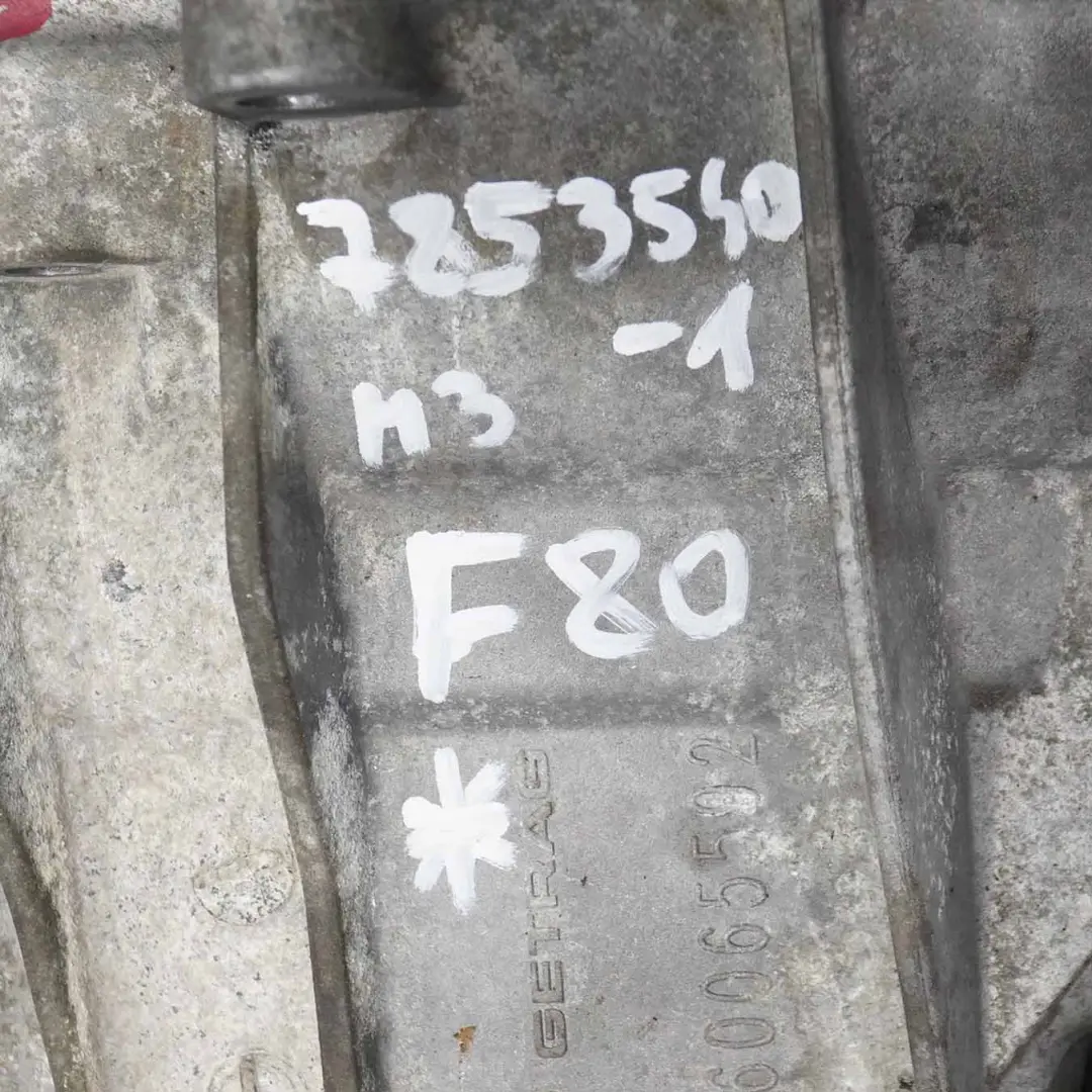 BMW F80 M3 F82 M4 Caja cambios doble embrague Drivelogic GS7D36SG 7853533 Dañado - SKU 7853540-1 - Número de pieza 7853540