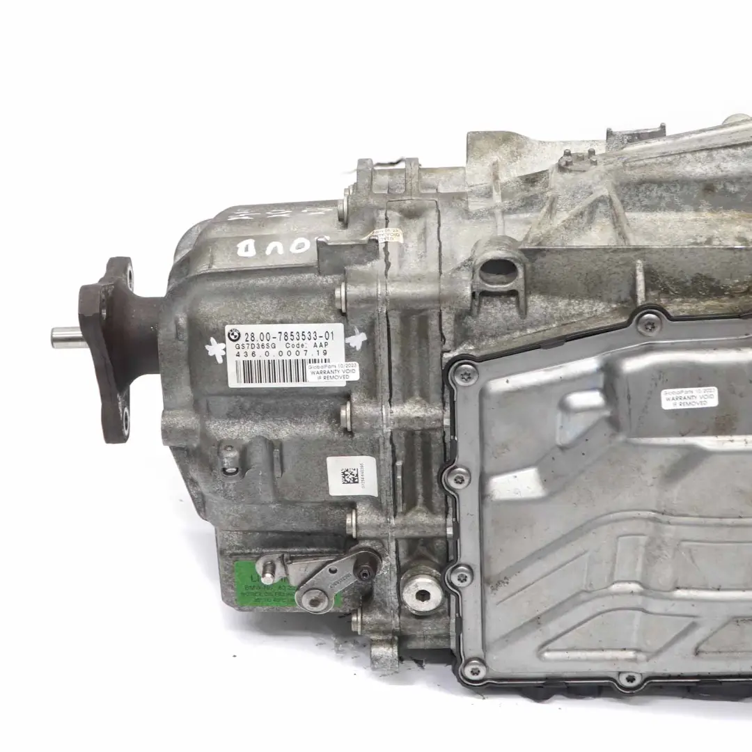 BMW F80 M3 F82 F83 M4 Twin Clutch Gearbox Drivelogic GS7D36SG 7853533 Damaged - SKU 7853540-1 - Part number 7853540