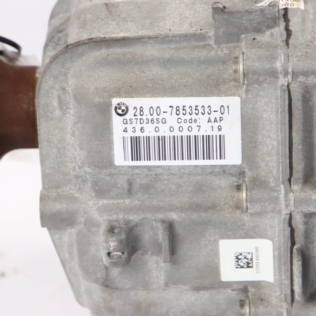 Clutch Gearbox Drivelogic GS7D36SG 7853533 WARRANTY to BMW F80 M3 F82 F83 M4 Twin with Part number 7853540 BMW F80 M3 F82 F83 M4 Twin Clutch Gearbox Drivelogic GS7D36SG 7853533 WARRANTY - SKU 7853540 - Part number 7853540