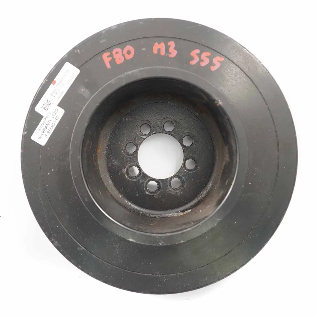 Schwingung Dämpfer Kurbelwelle Riemenscheibe 7848475 für BMW F80 M3 F82 M4 mit Teilenummer 7853850 BMW F80 M3 F82 M4 Schwingung Dämpfer Kurbelwelle Riemenscheibe 7848475 - SKU 7853850 - Teilenummer 7853850