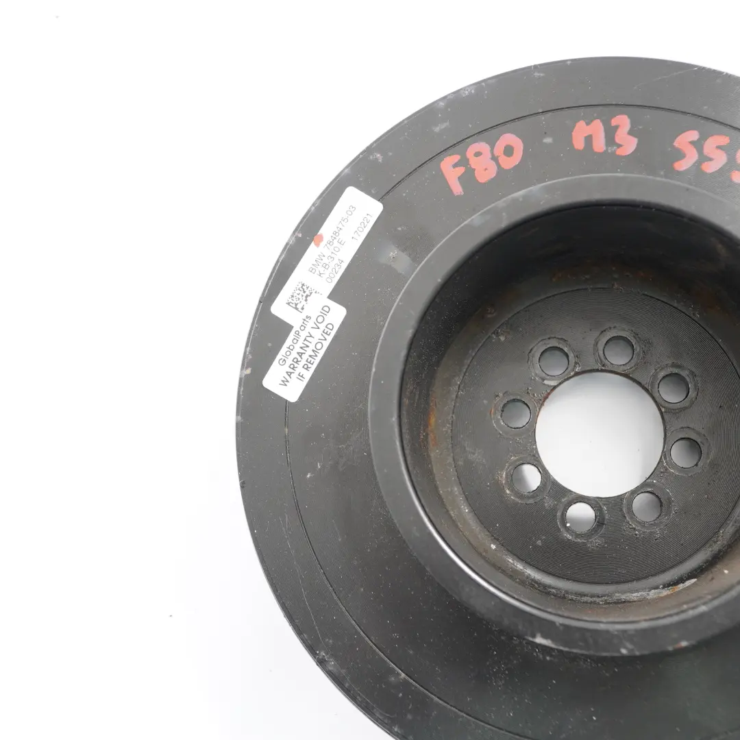 BMW F80 M3 F82 M4 Schwingung Dämpfer Kurbelwelle Riemenscheibe 7848475 - SKU 7853850 - Teilenummer 7853850