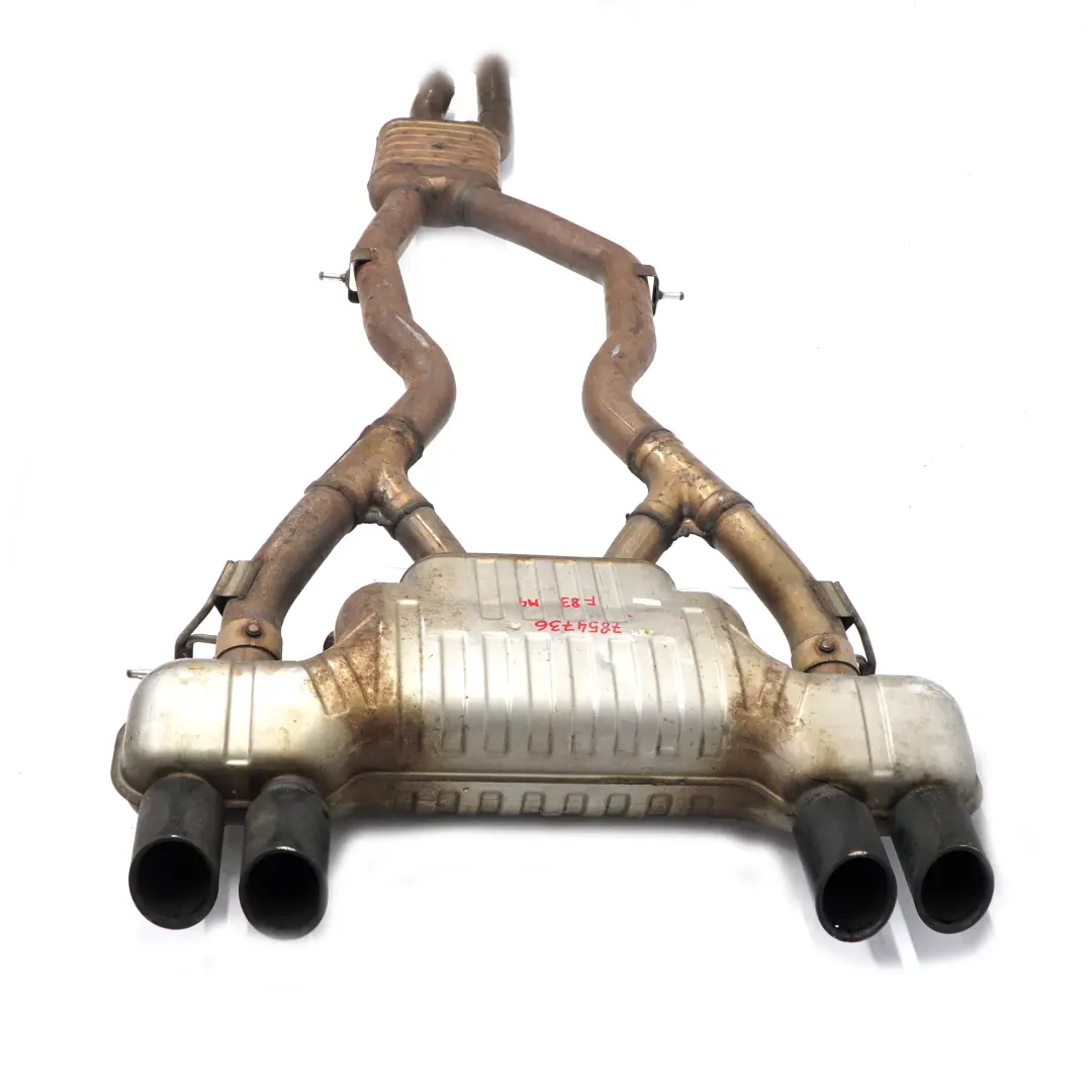 Tłumik Tylny Rura Wydechowa Wydech 7854735 do BMW F80 M3 F82 F83 M4 o numerze 7854736 BMW F80 M3 F82 F83 M4 Tłumik Tylny Rura Wydechowa Wydech 7854735 - SKU 7854736 - Numer Części 7854736