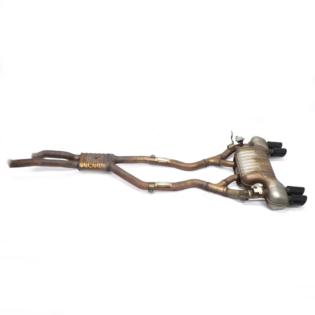 Exhaust Silencer Muffler Back Box Double Twin Pipe to BMW 3 4 F80 M3 F82 M4 Rear with Part number 7854736 BMW 3 4 F80 M3 F82 M4 Rear Exhaust Silencer Muffler Back Box Double Twin Pipe - SKU 7854736 - Part number 7854736
