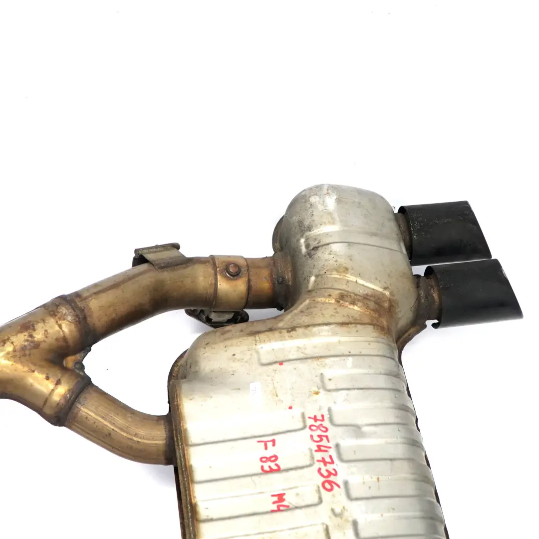 Tłumik Tylny Rura Wydechowa Wydech 7854735 do BMW F80 M3 F82 F83 M4 o numerze 7854736 BMW F80 M3 F82 F83 M4 Tłumik Tylny Rura Wydechowa Wydech 7854735 - SKU 7854736 - Numer Części 7854736