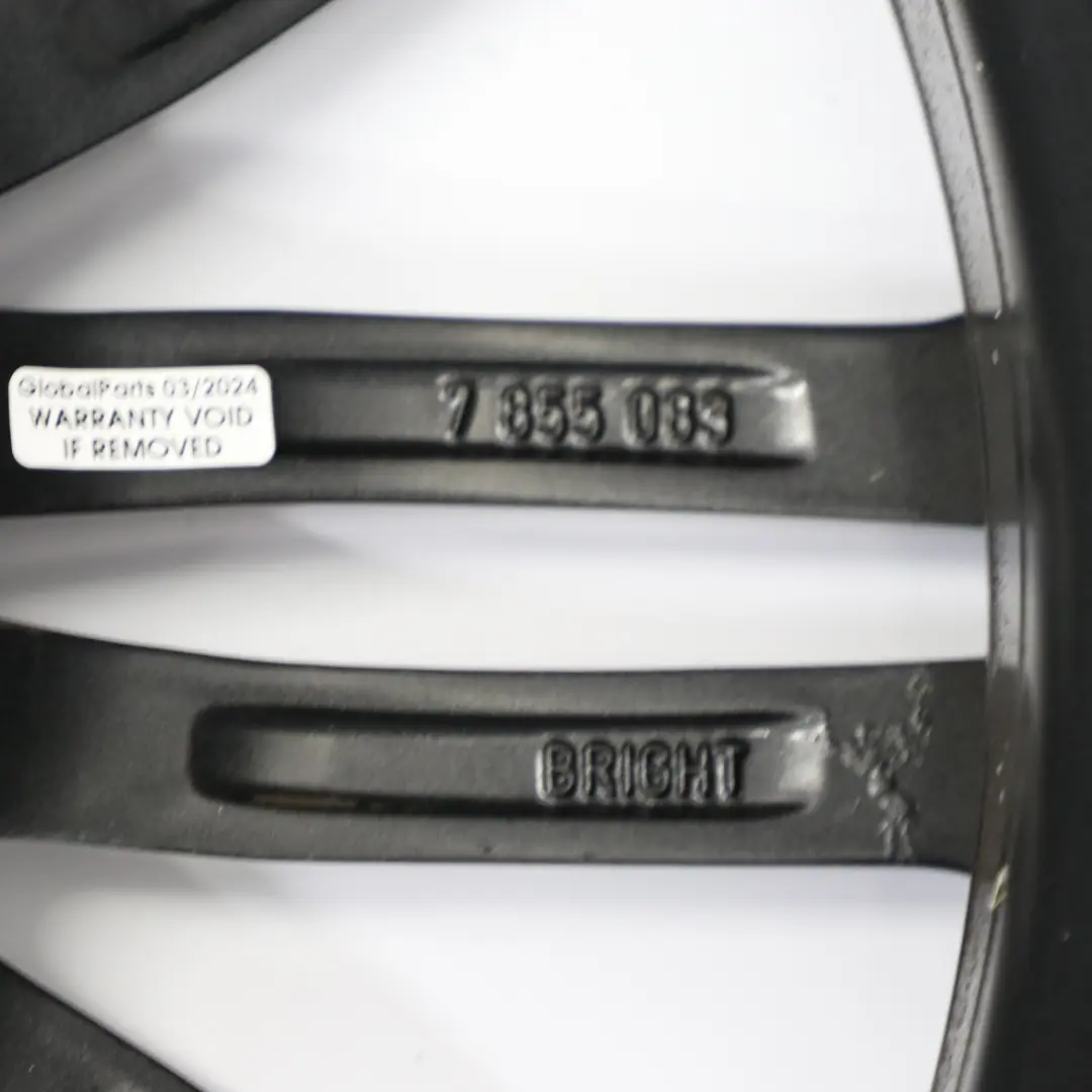 Jante Alliage Légère M Double Rayon 664 8J 19" ET:30 pour BMW G30 G31 à propos du numéro de pièce 7855083 BMW G30 G31 Jante Alliage Légère M Double Rayon 664 8J 19" ET:30 - SKU 7855083-2 - Numéro de pièce 7855083