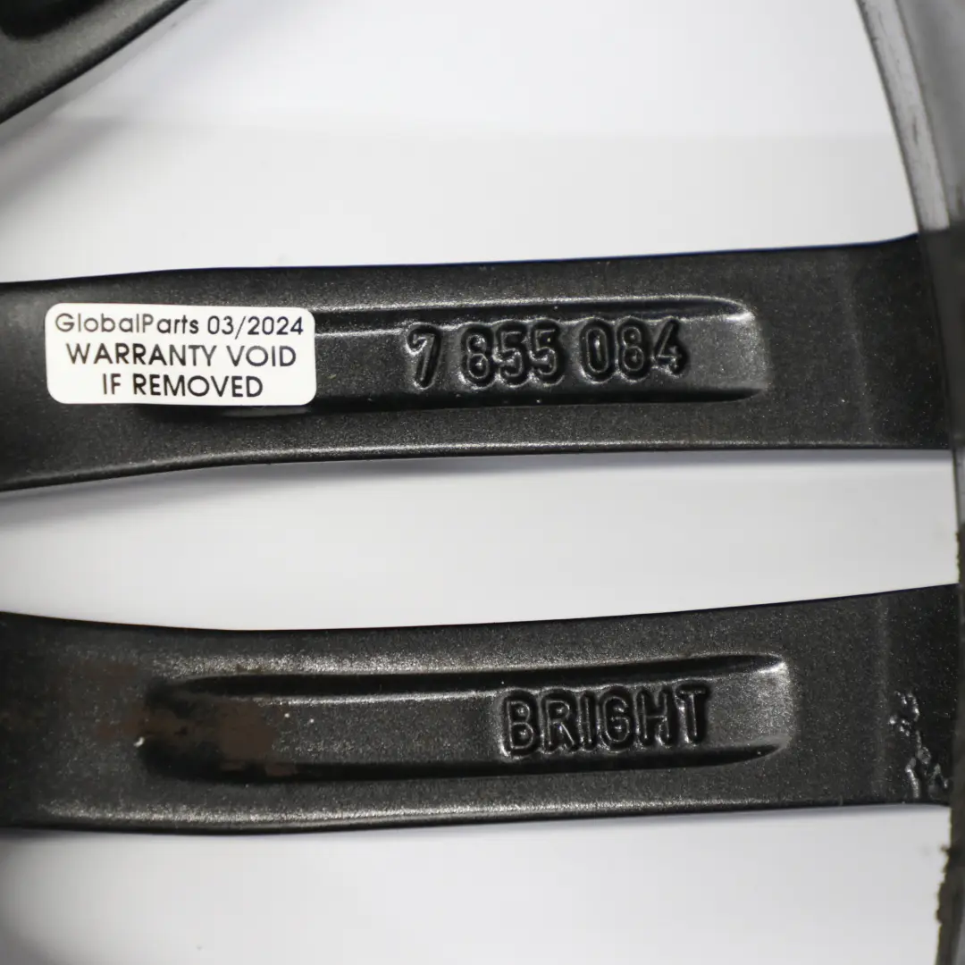BMW G30 G31 Wheel Light Alloy Rim M Double-Spoke 664 9J 19" ET:44 - SKU 7855084-1 - Part number 7855084
