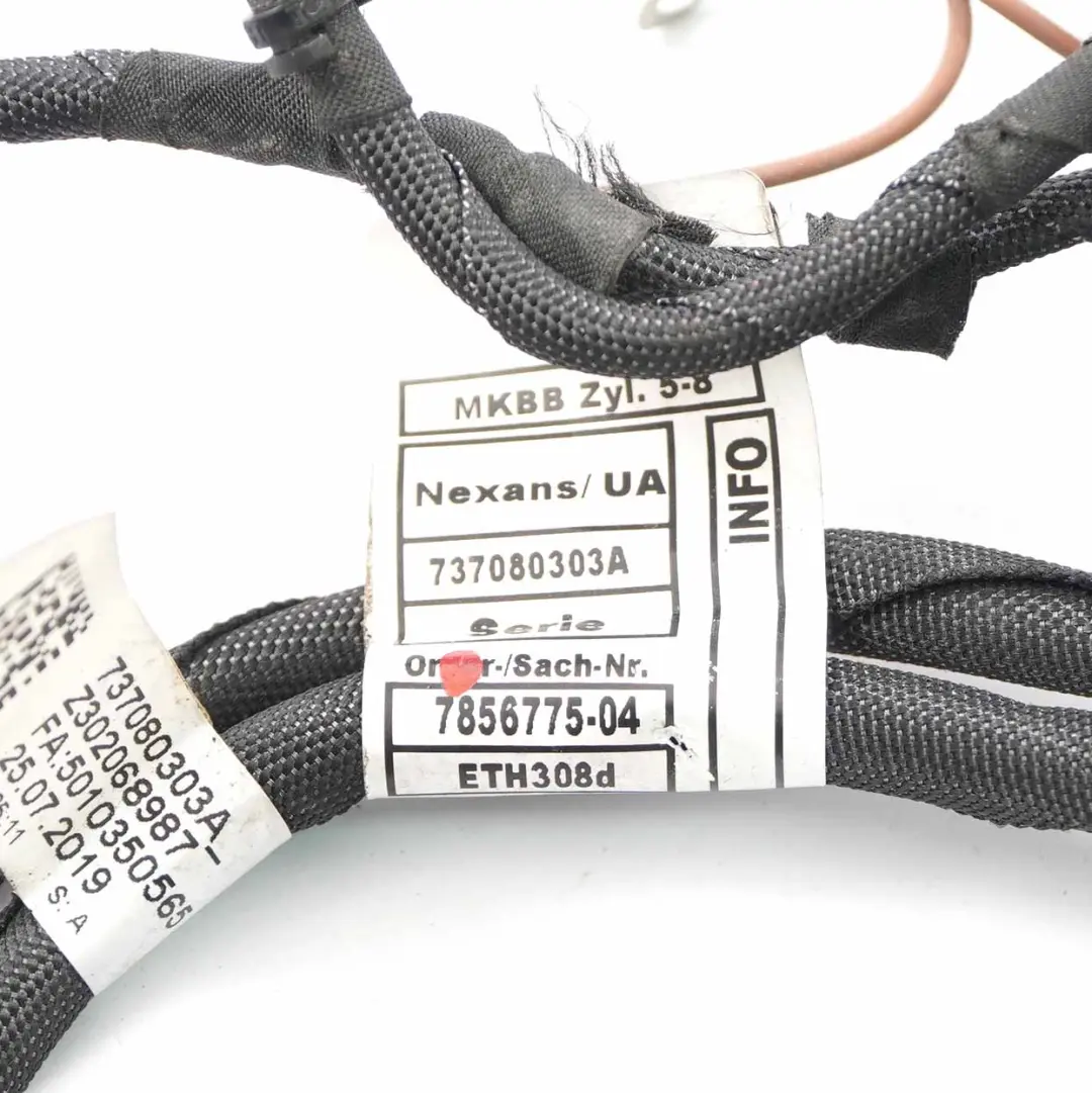  Inyección Cableado BMW F90 M5 F91 M8 S63M Cyl. 5-8 Válvula Encendido 7856775 - SKU 7856775	 - Número de pieza 7856775	