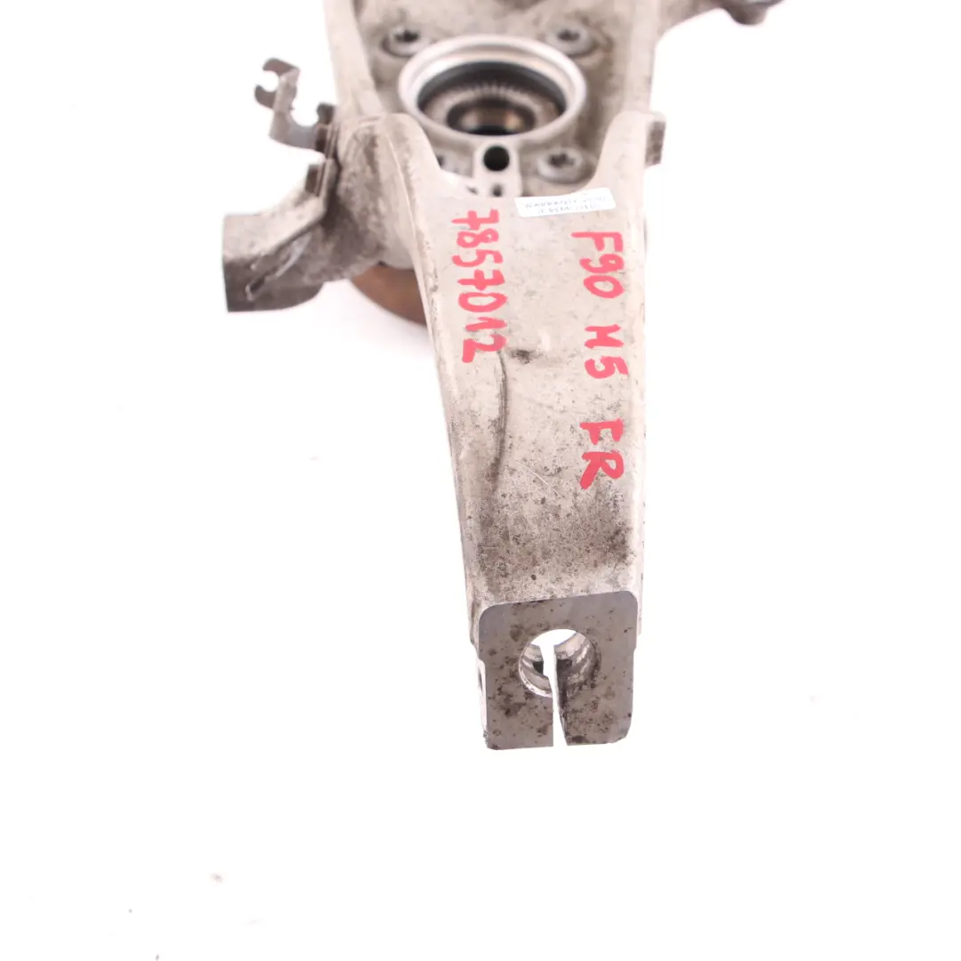 Carrier Front Right O/S Axle Suspension Bearing F91 M8 to BMW F90 M5 Wheel with Part number 7857012 BMW F90 M5 Wheel Carrier Front Right O/S Axle Suspension Bearing F91 M8 - SKU 7857012 - Part number 7857012