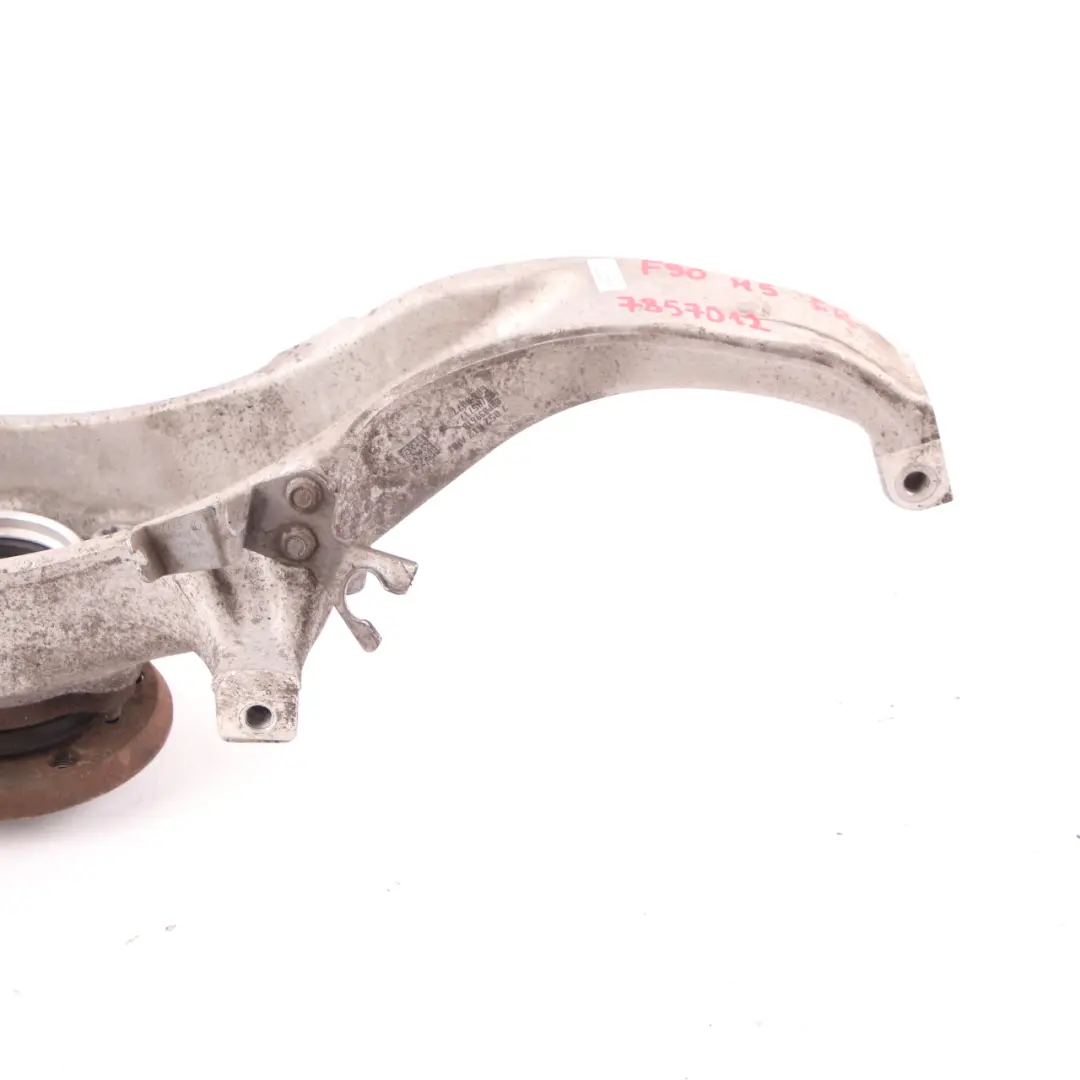 Carrier Front Right O/S Axle Suspension Bearing F91 M8 to BMW F90 M5 Wheel with Part number 7857012 BMW F90 M5 Wheel Carrier Front Right O/S Axle Suspension Bearing F91 M8 - SKU 7857012 - Part number 7857012