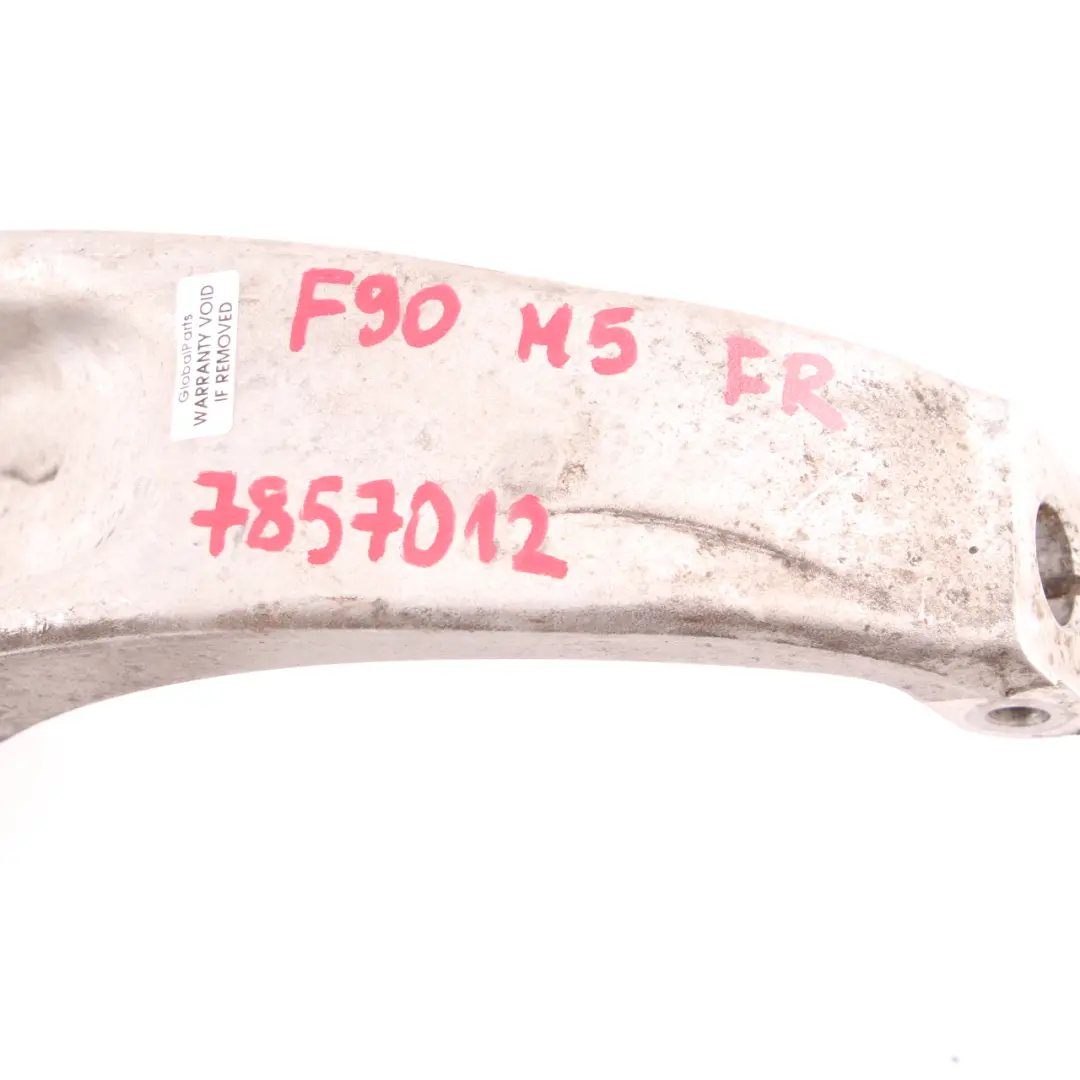 Carrier Front Right O/S Axle Suspension Bearing F91 M8 to BMW F90 M5 Wheel with Part number 7857012 BMW F90 M5 Wheel Carrier Front Right O/S Axle Suspension Bearing F91 M8 - SKU 7857012 - Part number 7857012