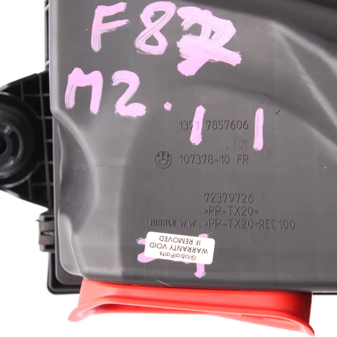 Filter Box N55 Petrol Engine Air Intake Silencer to BMW F87 M2 Air with Part number 7857606 BMW F87 M2 Air Filter Box N55 Petrol Engine Air Intake Silencer - SKU 7857606 - Part number 7857606