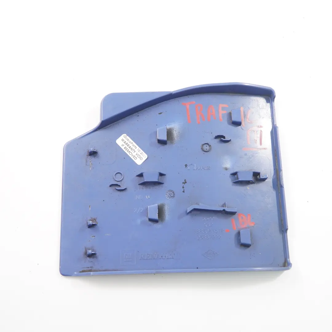 Couvercle trappe remplissage carburant Bleu pour Renault Trafic 3 Vivaro B à propos du numéro de pièce 788304351R Renault Trafic 3 Vivaro B Couvercle trappe remplissage carburant Bleu - SKU 788304351R-IBL - Numéro de pièce 788304351R