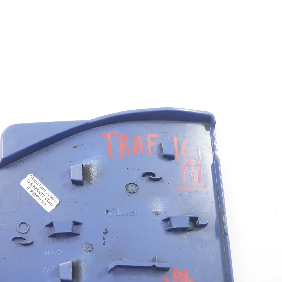 Filler Flap Cover Ink Blue to Renault Trafic 3 Vauxhall Vivaro B Fuel with Part number 788304351R Renault Trafic 3 Vauxhall Vivaro B Fuel Filler Flap Cover Ink Blue - SKU 788304351R-IBL - Part number 788304351R