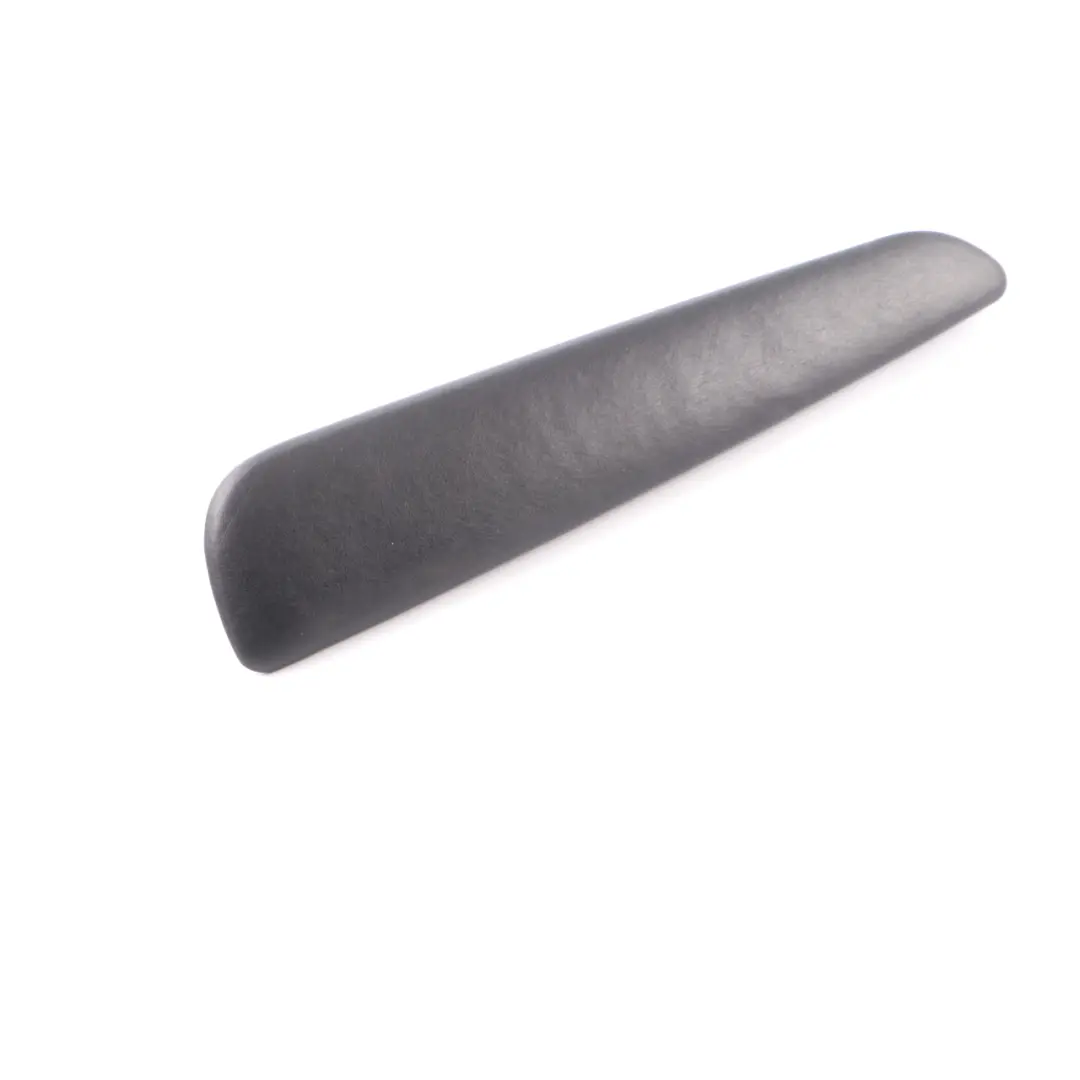 BMW E46 M3 Coupe Front Door Left N/S Armrest Upper Leather Nappa Black - SKU 7890899 - Part number 7890899