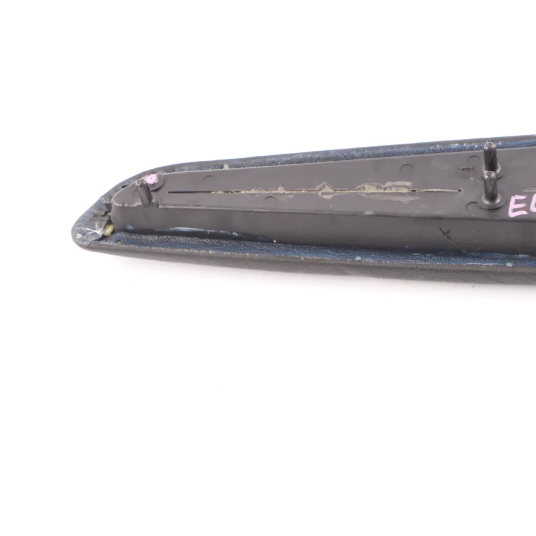 BMW E46 M3 Coupe Front Door Left N/S Armrest Upper Leather Nappa Black - SKU 7890899 - Part number 7890899