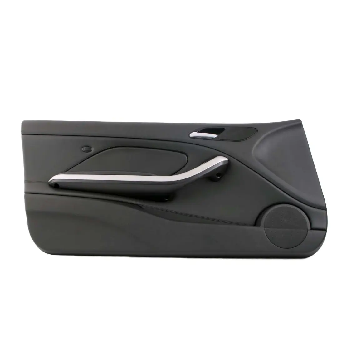 Door Card Front Left N/S Trim Panel Cover Leather Walknappa Black to BMW E46 M3 with Part number 7890947 BMW E46 M3 Door Card Front Left N/S Trim Panel Cover Leather Walknappa Black - SKU 7890947 - Part number 7890947