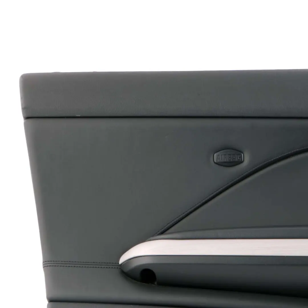 Door Card Front Left N/S Trim Panel Cover Leather Walknappa Black to BMW E46 M3 with Part number 7890947 BMW E46 M3 Door Card Front Left N/S Trim Panel Cover Leather Walknappa Black - SKU 7890947 - Part number 7890947