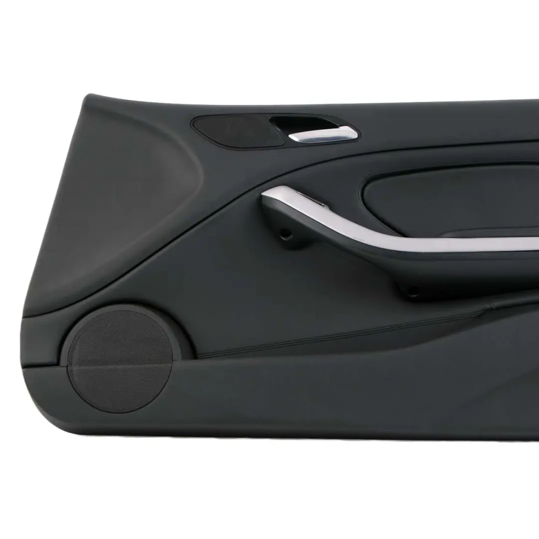 Door Card Front Right O/S Trim Panel Cover Leather Walknappa Black to BMW E46 M3 with Part number 7890948 BMW E46 M3 Door Card Front Right O/S Trim Panel Cover Leather Walknappa Black - SKU 7890948 - Part number 7890948
