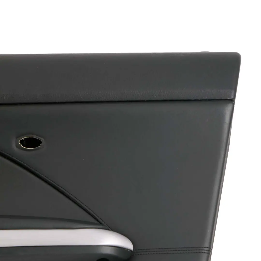 Door Card Front Right O/S Trim Panel Cover Leather Walknappa Black to BMW E46 M3 with Part number 7890948 BMW E46 M3 Door Card Front Right O/S Trim Panel Cover Leather Walknappa Black - SKU 7890948 - Part number 7890948